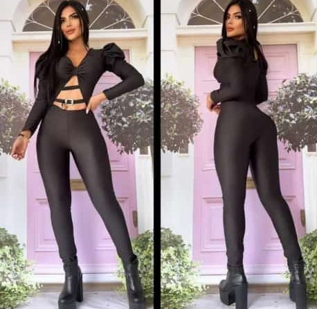Leggins enterizo negro